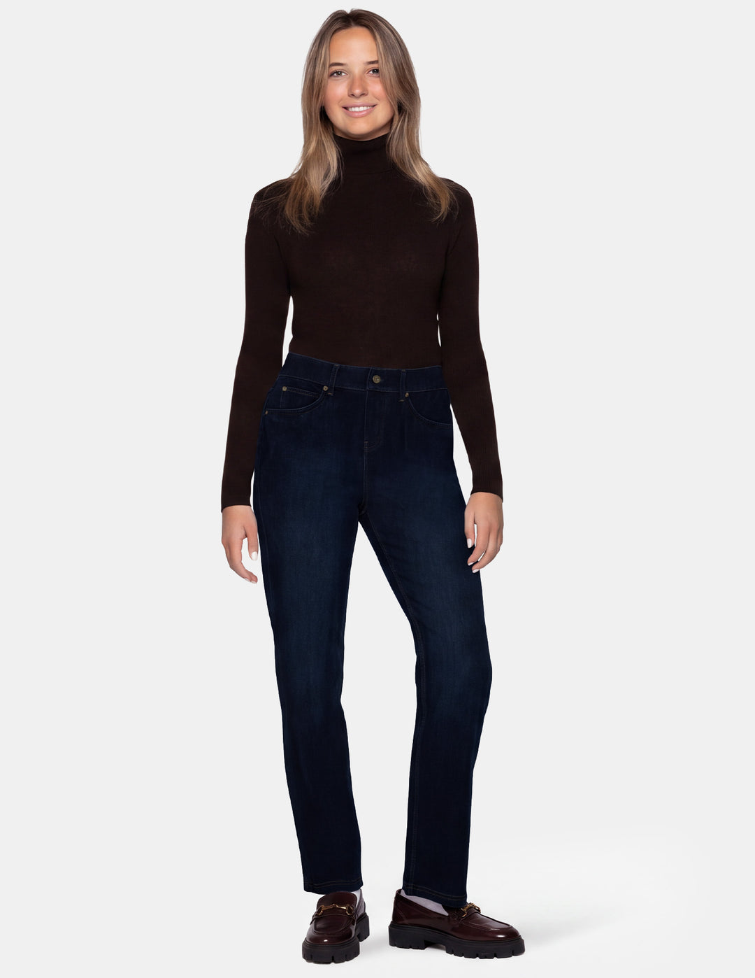 Hue Stovepipe Ultra Soft Denim Pant