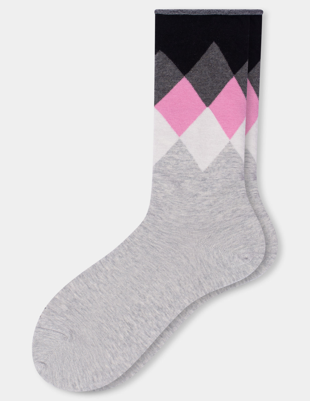 Hue Jeans Socks - Ombre Argyle