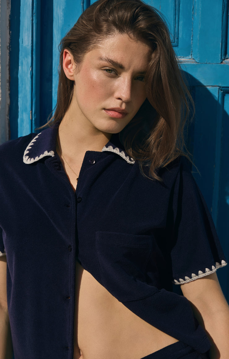 Z Supply Miles Loop Terry Shirt