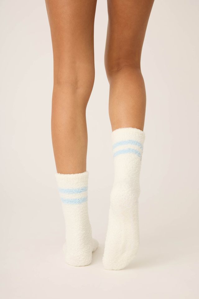P.J. Salvage Teddy Bear Cozy Crew Sock