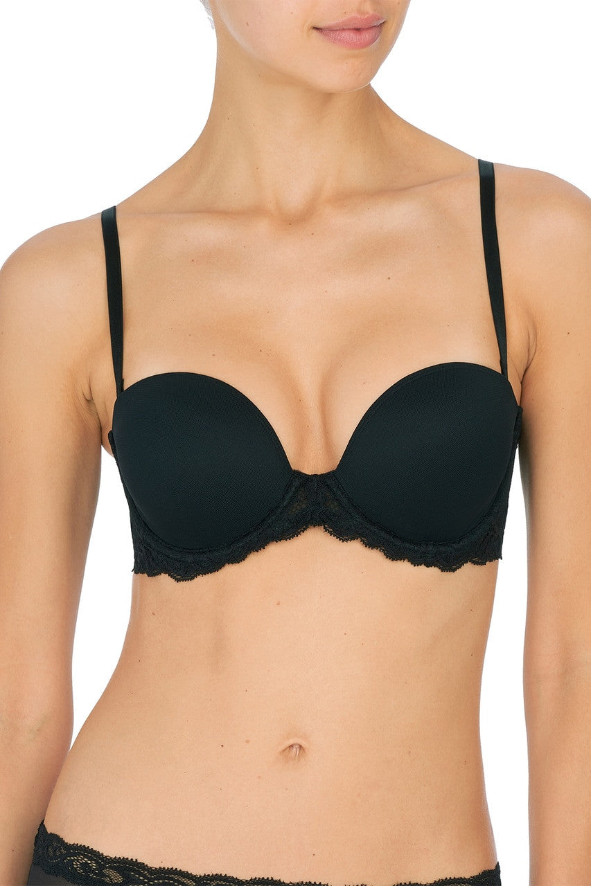 Natori Feathers Strapless Plunge Bra