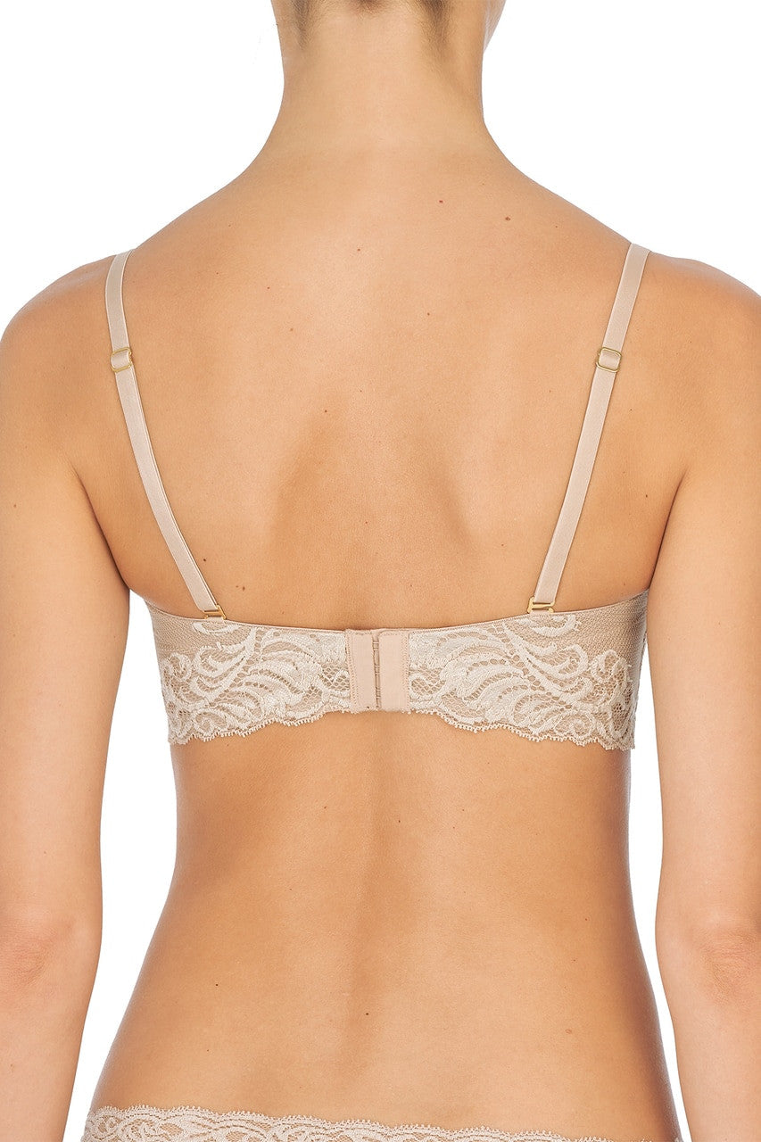 Natori Feathers Strapless Plunge Bra