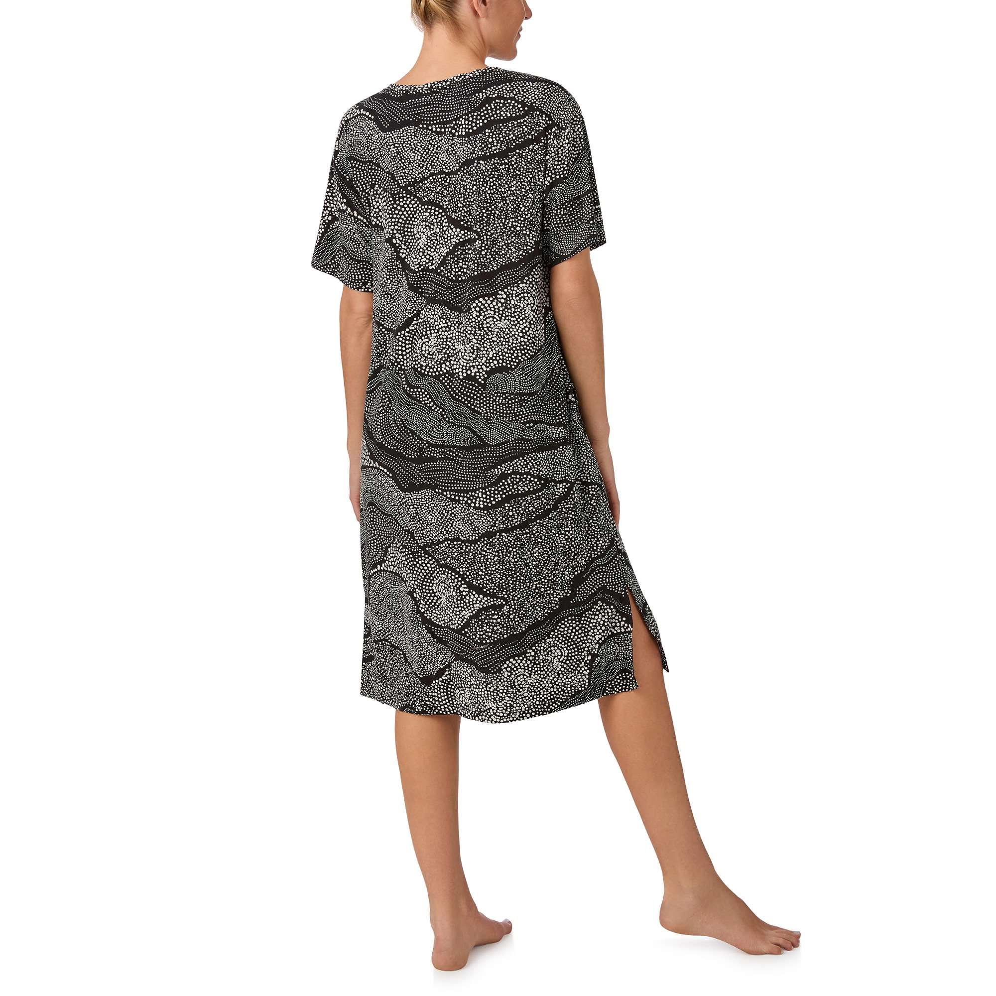 Donna Karan Sleep Uptown Sleek Plus Size S/S Sleepshirt