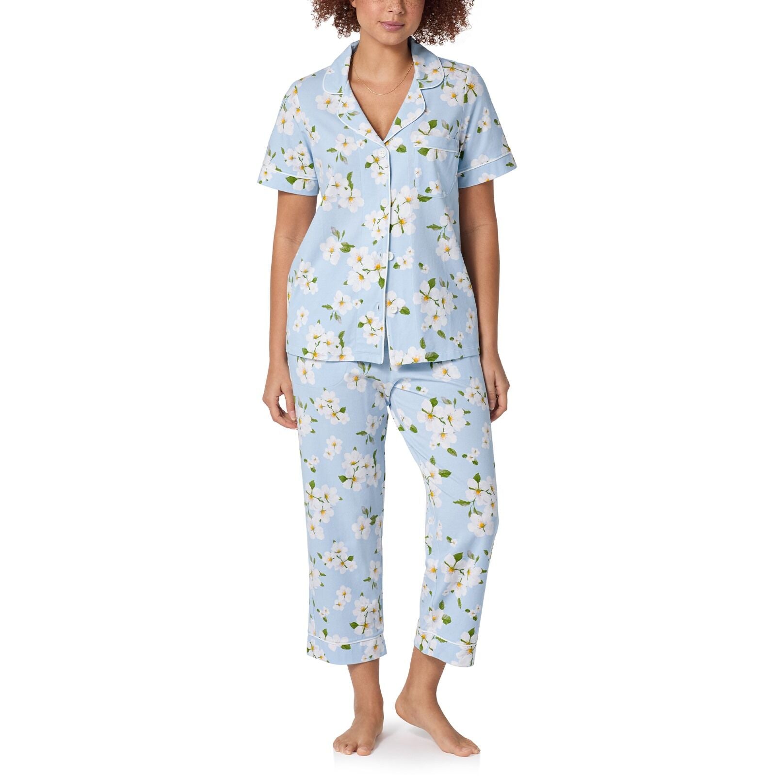 Bed Head Magnolia Breeze S/S Cropped PJ Set