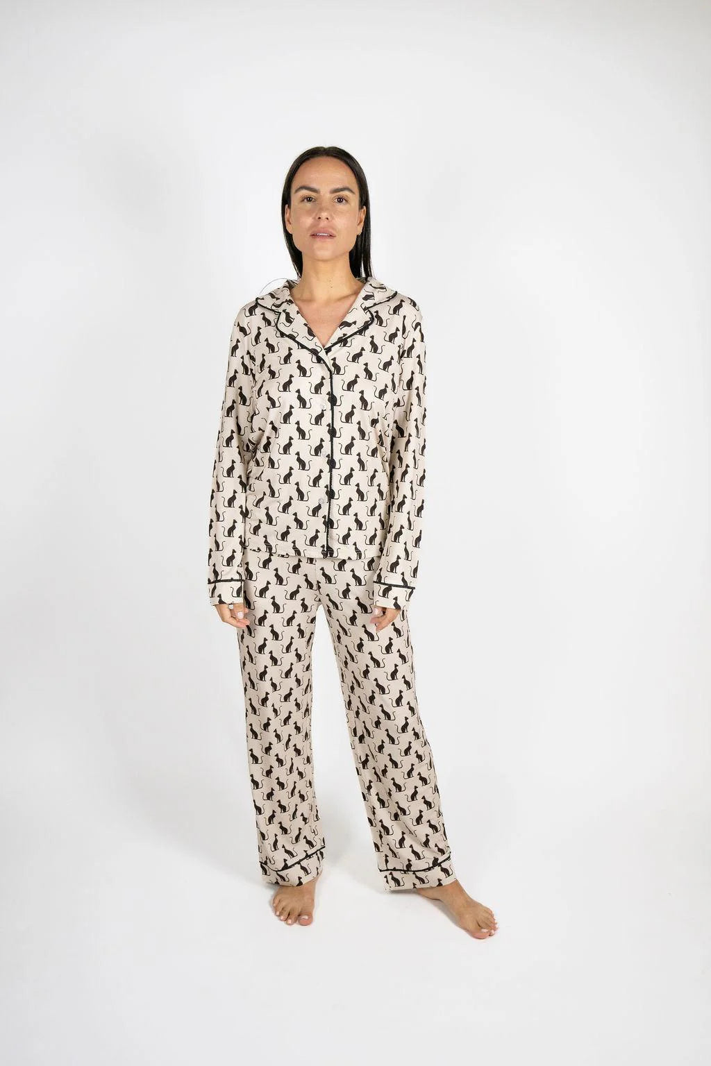 Aspen Dream Grace Printed Long PJ Set