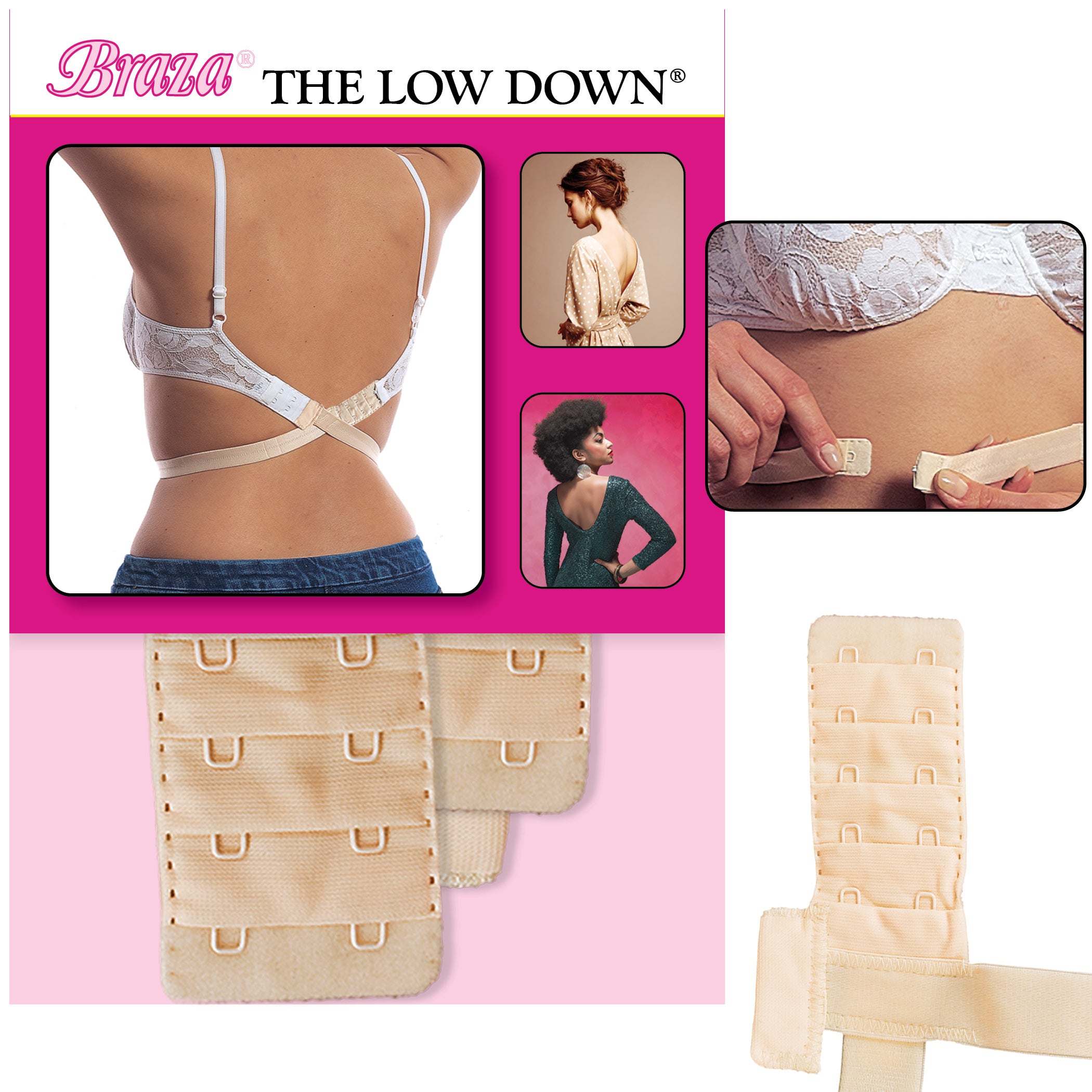 braza low down Hook strap