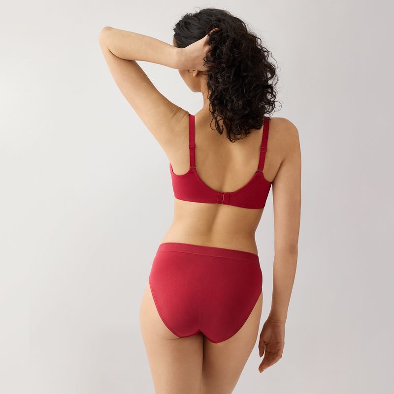 Back Appeal Underwire Bra - Regina Red(643)