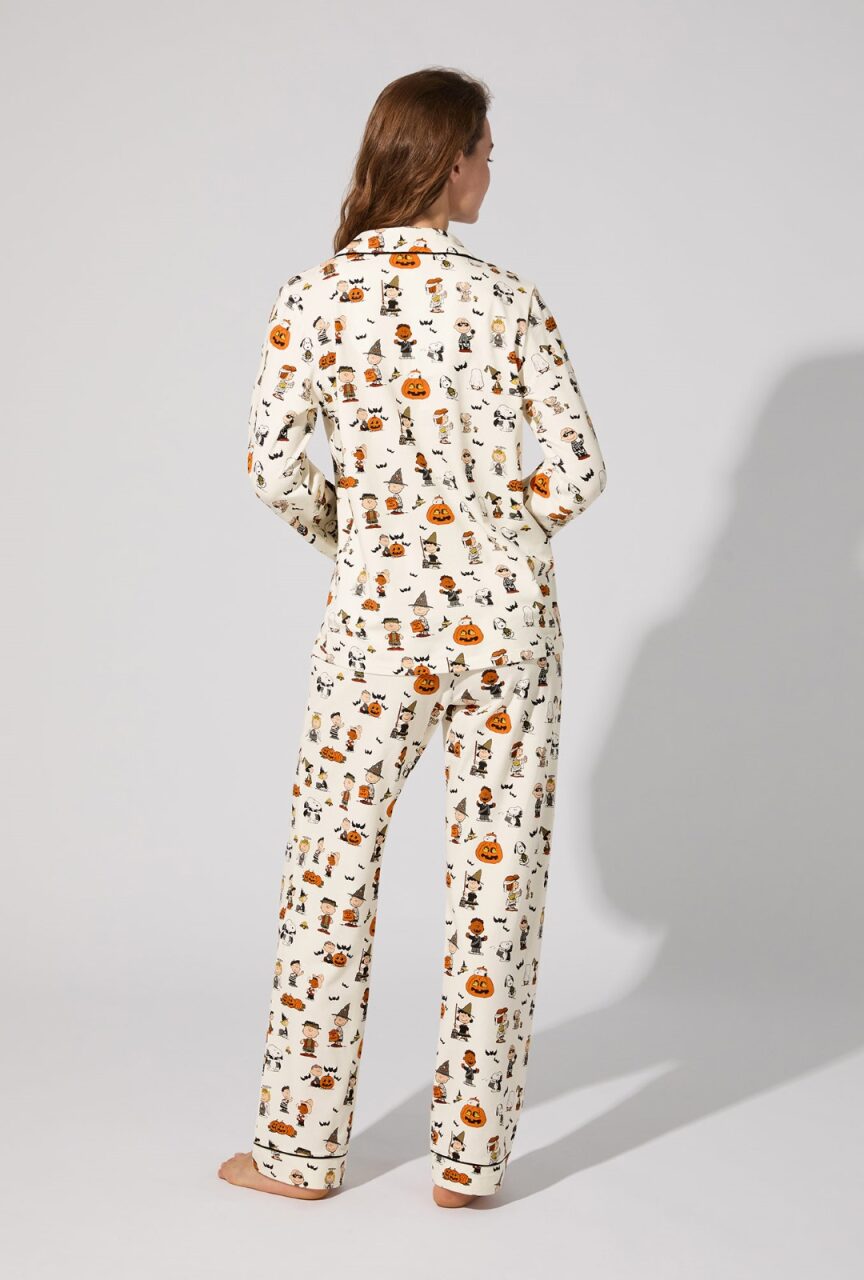 Bed Head Peanuts Halloween Long Sleeve Pajama Set