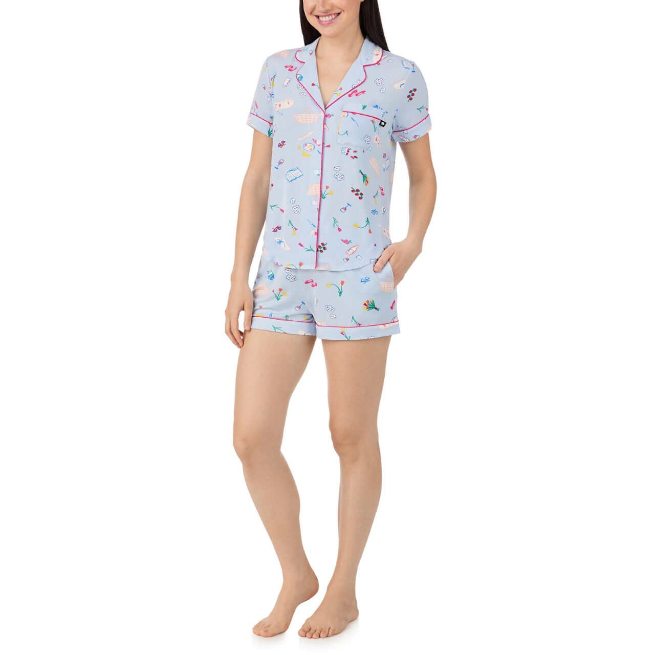 Kate Spade S/S Knit Short PJ Set