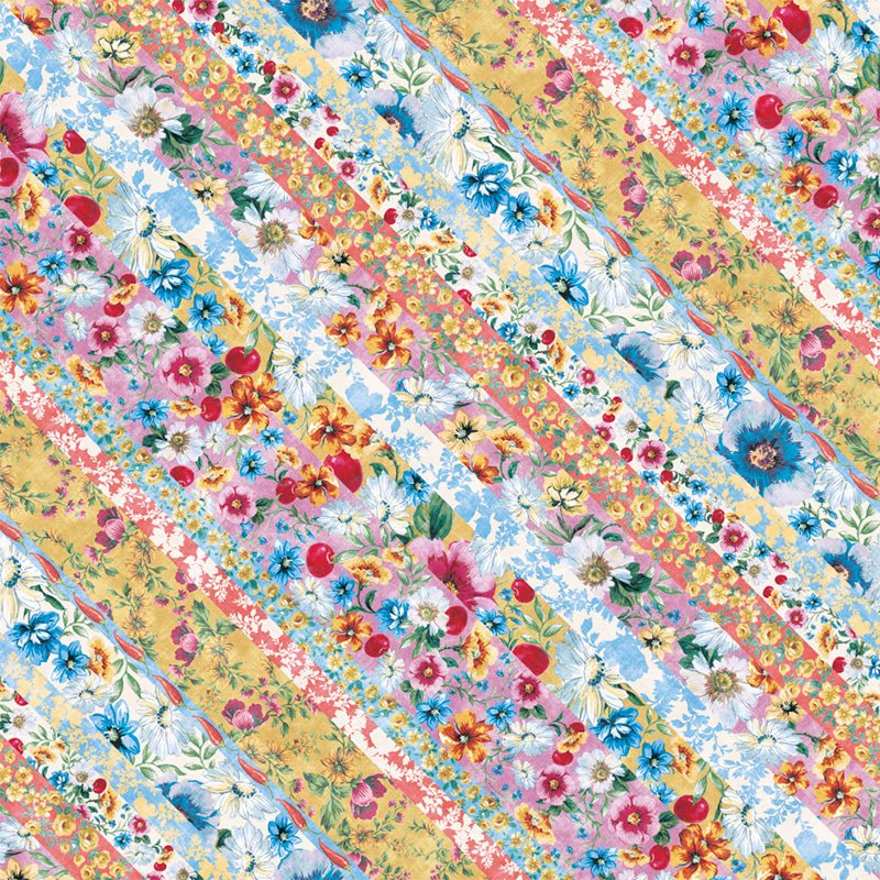 Monte & Lou Golden Hour Doris Mid Rise Bikini Bottom