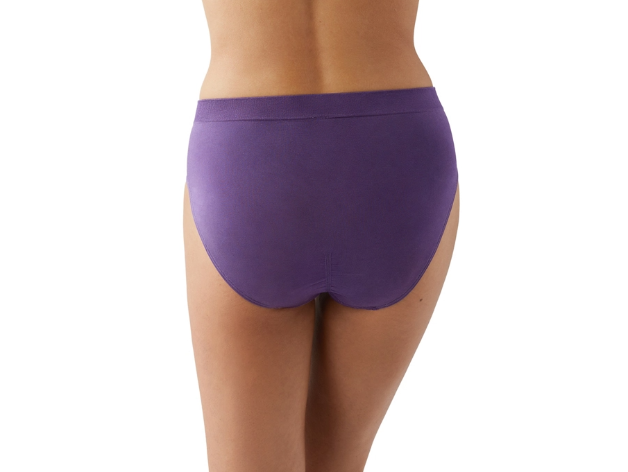 Wacoal B-Smooth Seamless Hi-Cut Brief - Grape Compote(502)