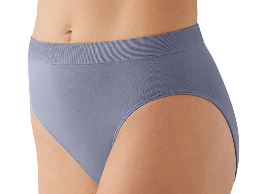 Wacoal B-Smooth Seamless Hi-Cut Brief - Flint Stone (022)