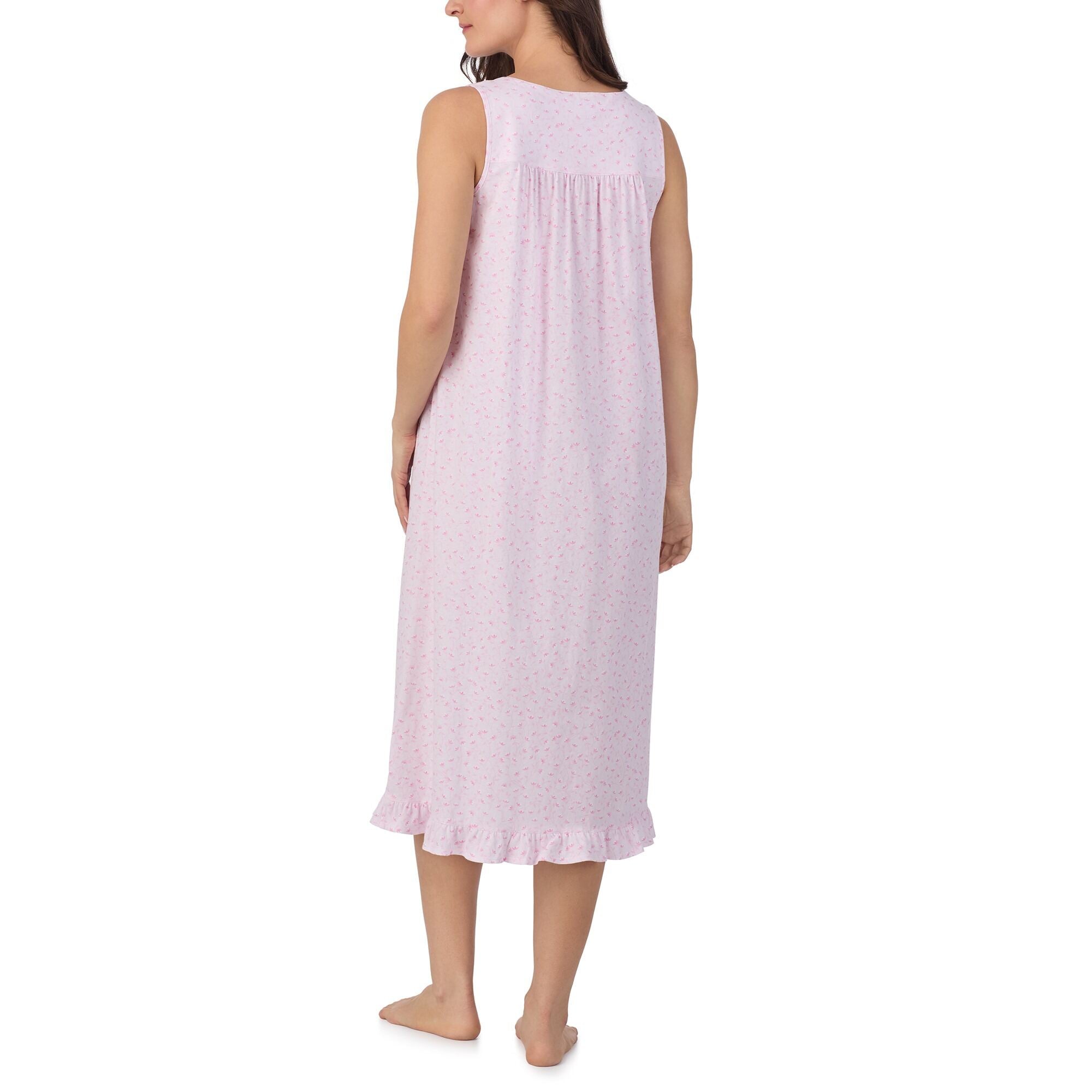 Eileen West Cotton Jersey Sleeveless Ballet Nightgown