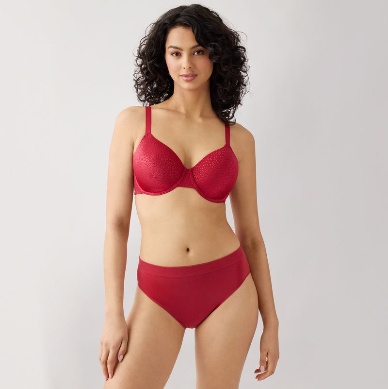 Back Appeal Underwire Bra - Regina Red(643)