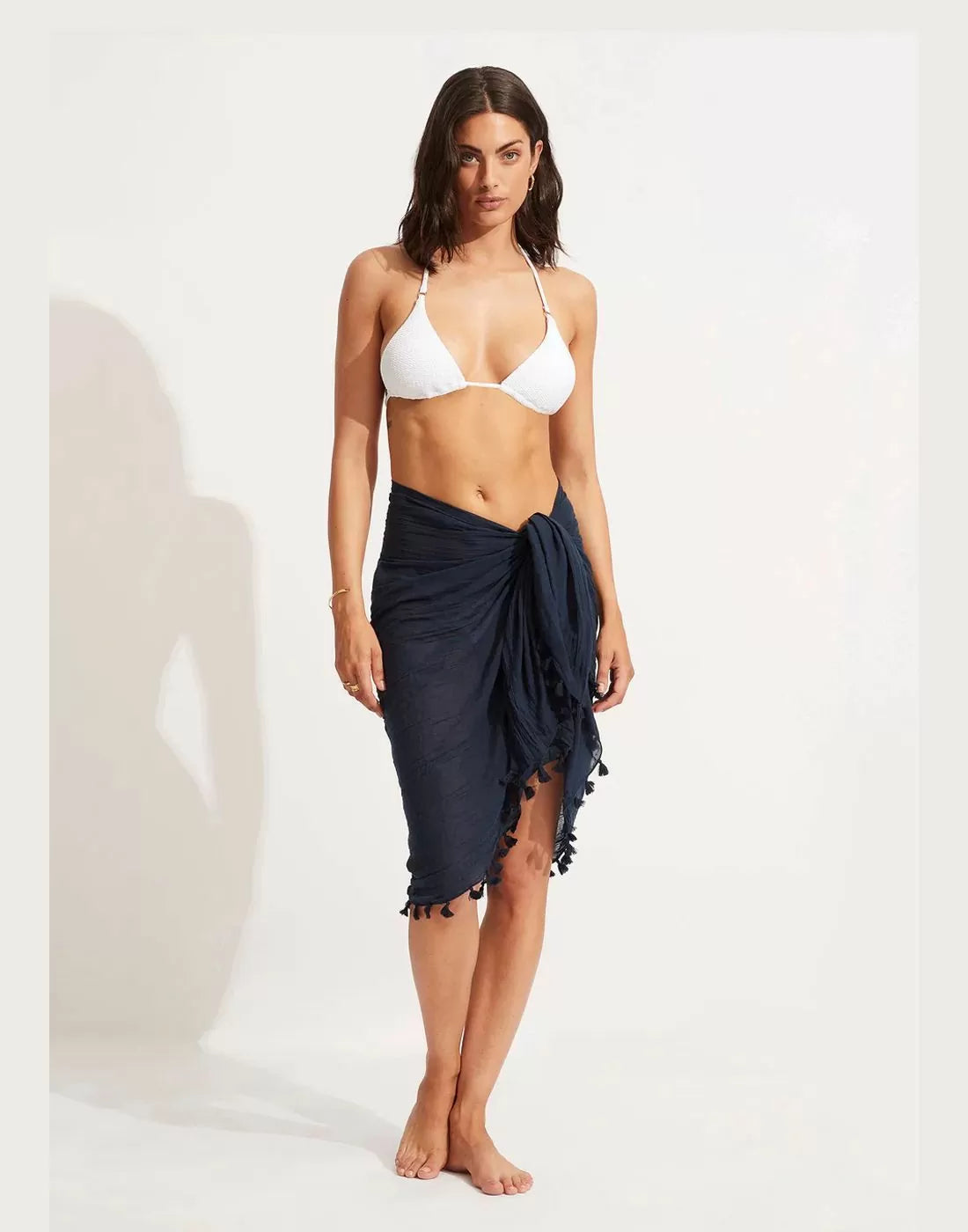 Seafolly Beach Edit Cotton Gauze Sarong