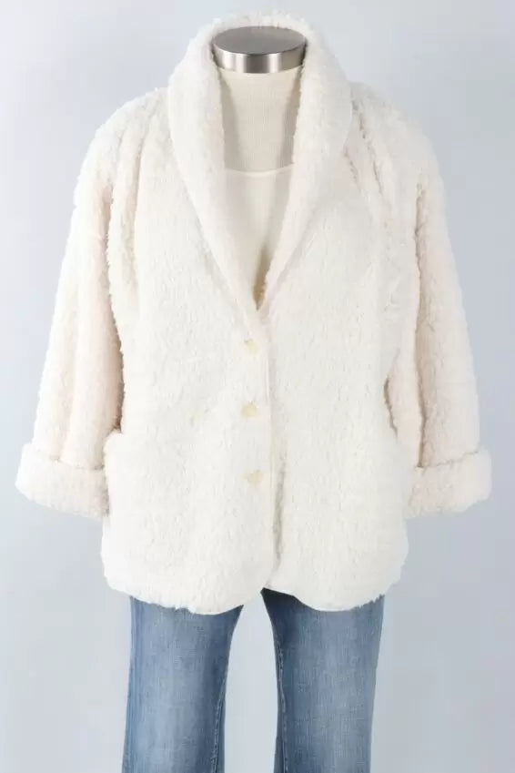 P.J. Salvage Shearling Cardigan