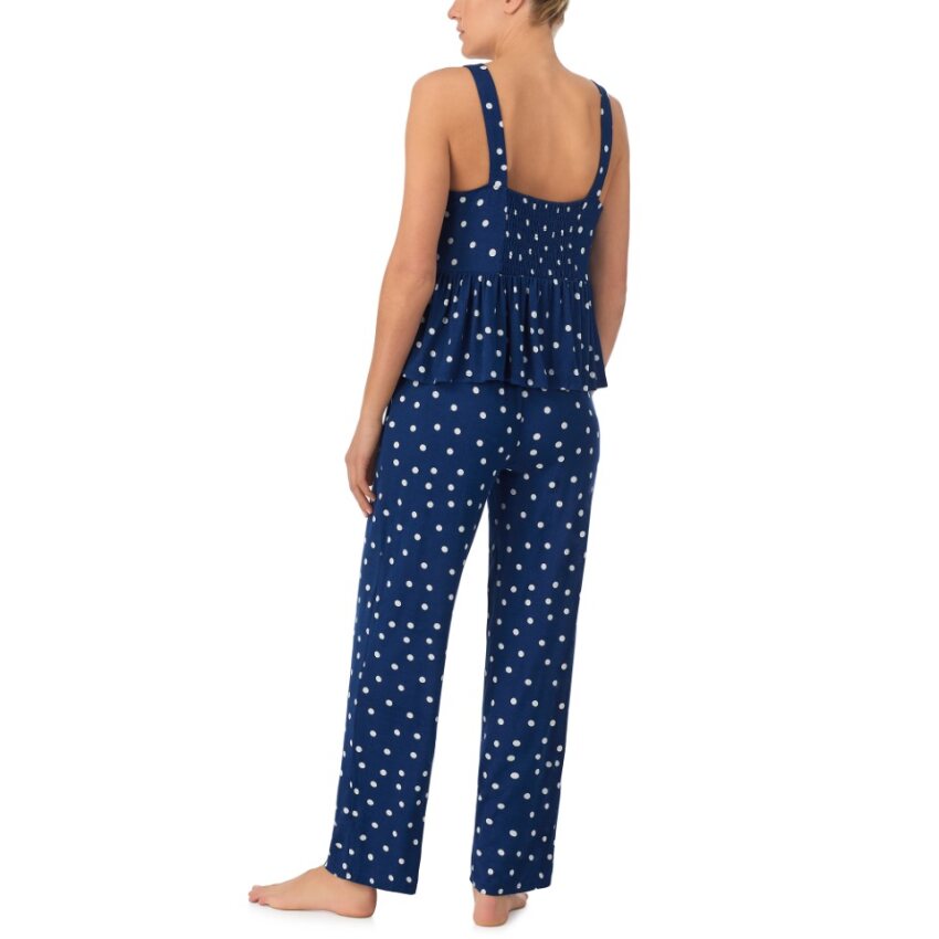 square neck with wide straps pj set