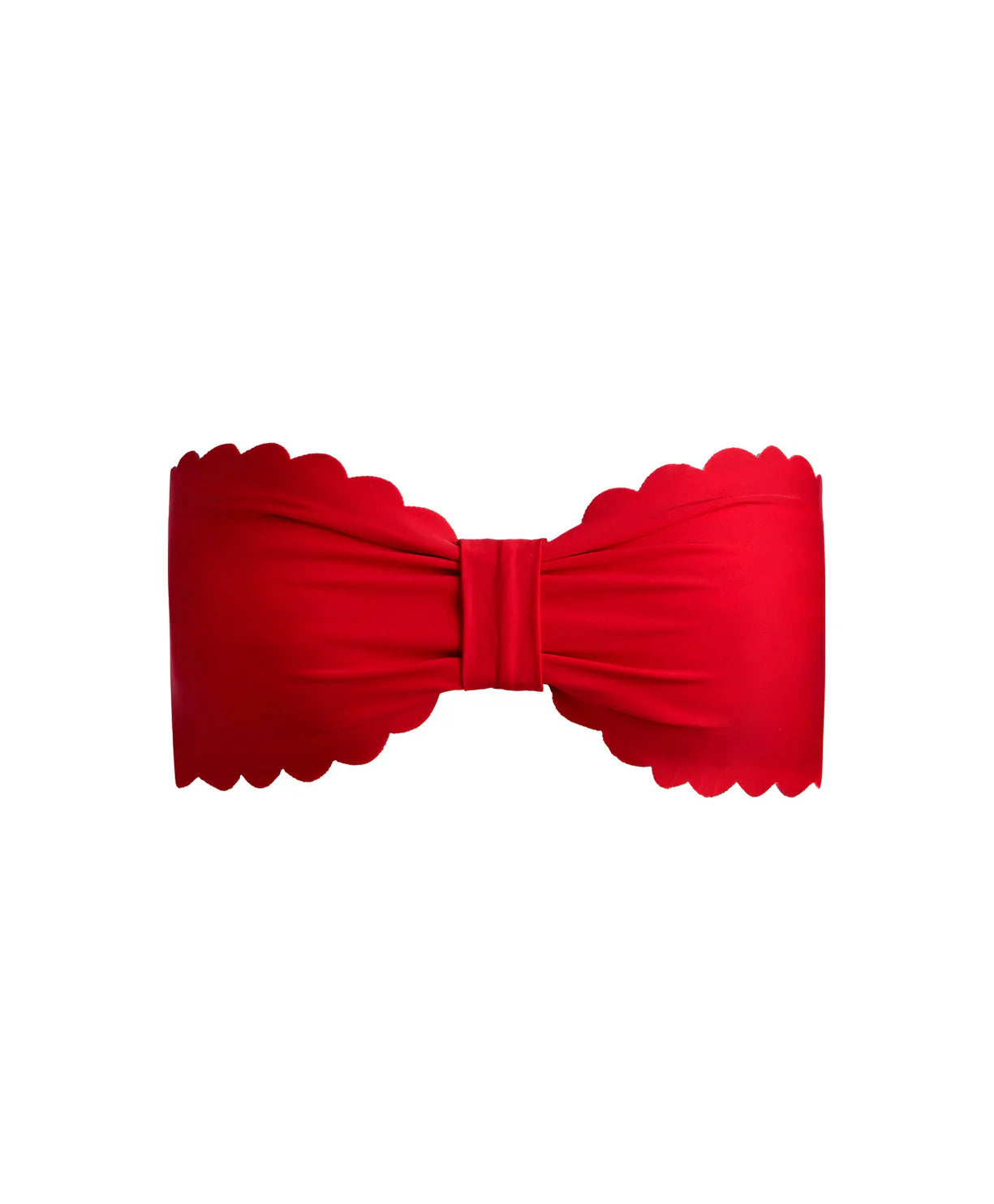 PQ A+O x PQ Reversible Scalloped Bandeau Bikini Top