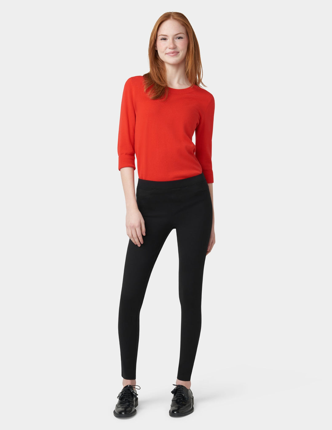 Hue Ponte Mid-Rise Leggings