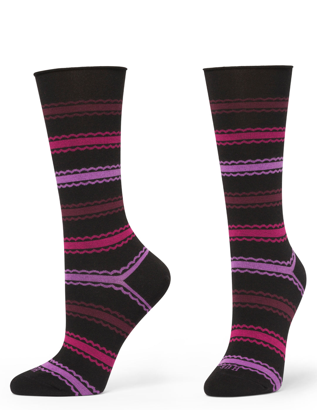 Hue Jeans Socks - Multi Stripe