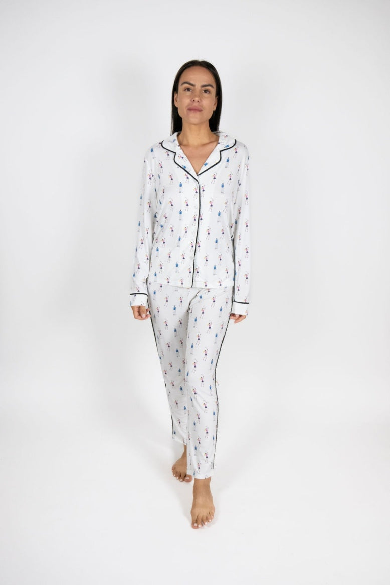 Aspen Dream Jolene Long PJ Set