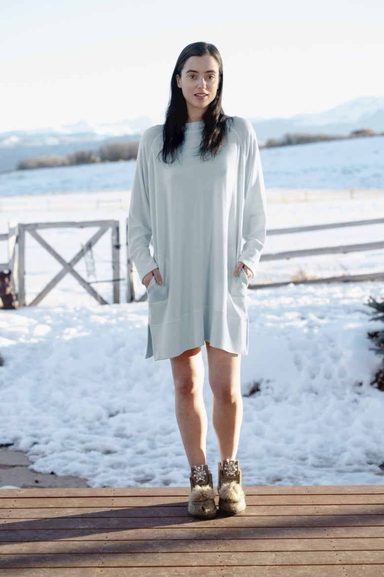 Aspen Dream cozy lounge dress