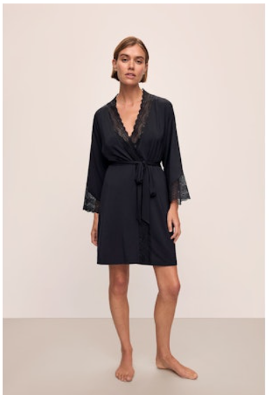Eberjey Lara Short Robe