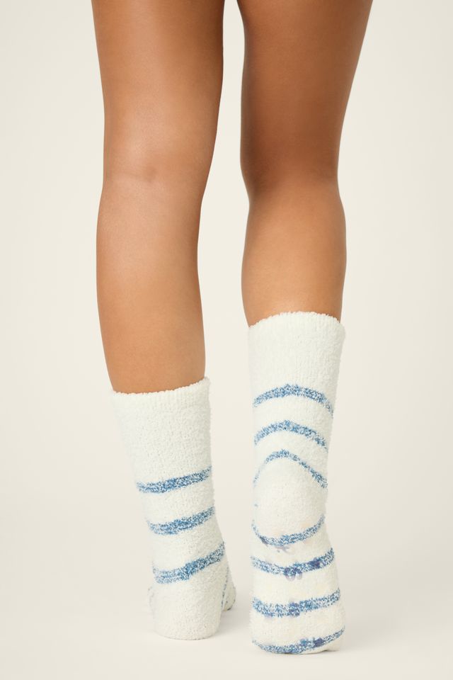 P.J. Salvage You Had Me At Shalom Cozy Sock - Ivory