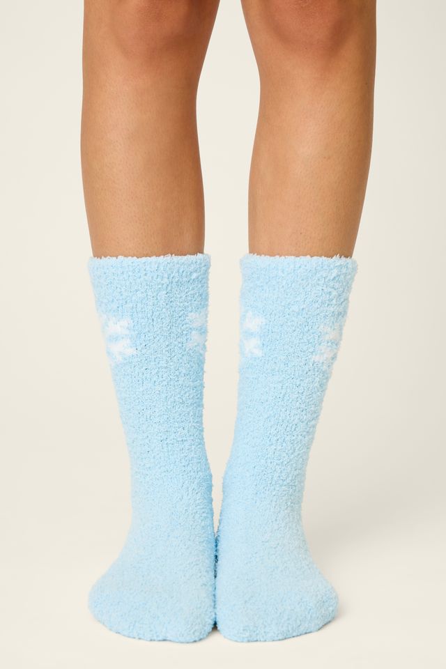 P.J. Salvage Winter Wonderland Cozy Sock - Blue