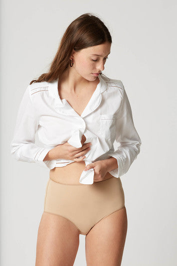 High rise full cut Brief Panty