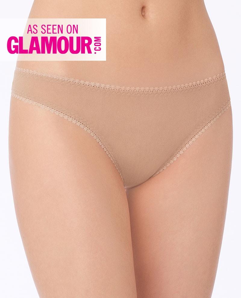 Elasticized edges High cut Panty