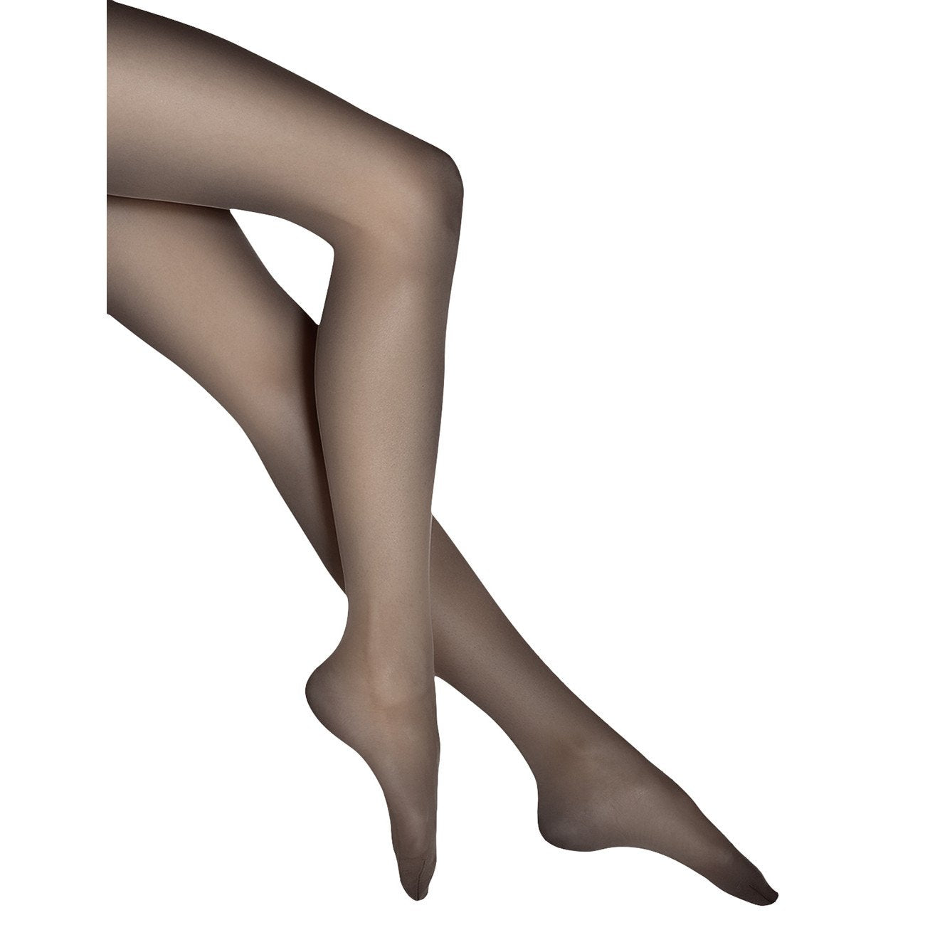 Wolford Individual 10 Control Top Sheer Tights XS Black