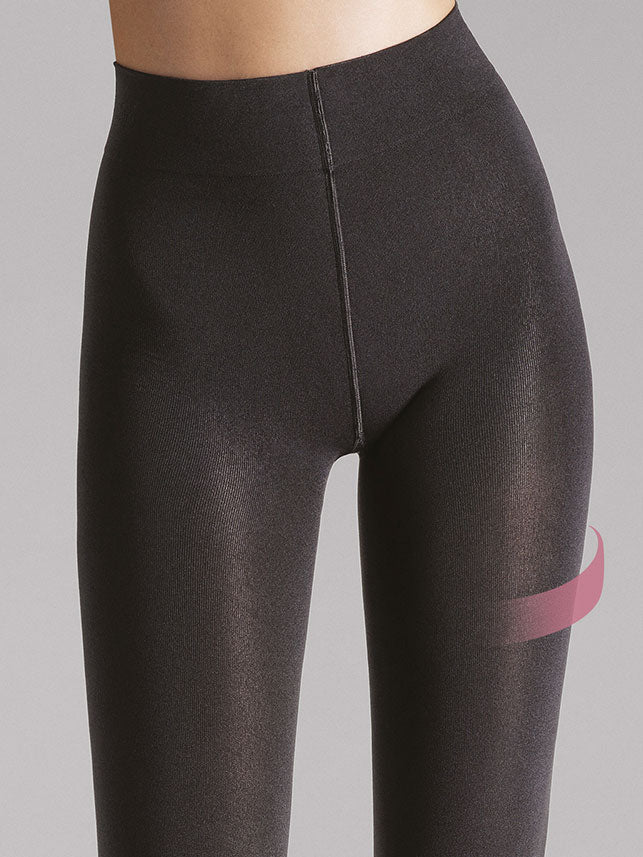 Wolford Individual 100 Leg Support Tights XS Black