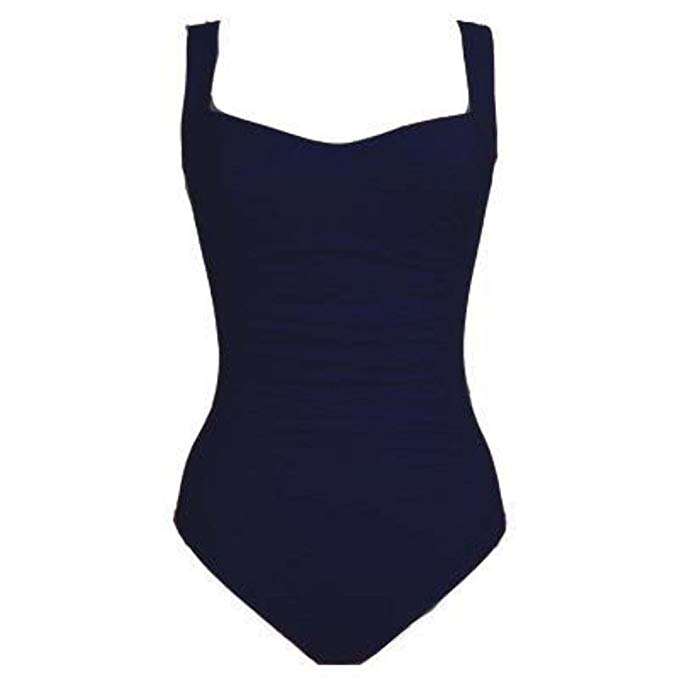 Karla Colletto Basic Square Neck Swimwear Tank (552020934721)