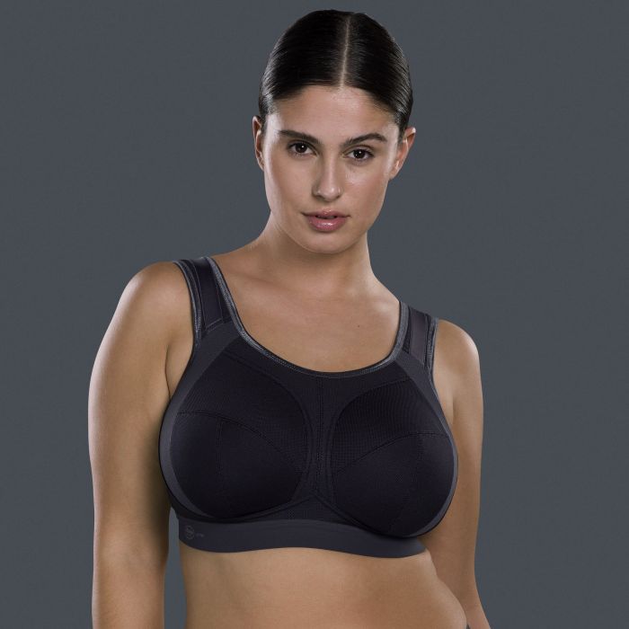 Extreme Control Plus Big Cup Sports Bra 30/H Black/Anthracite (4590552809537)