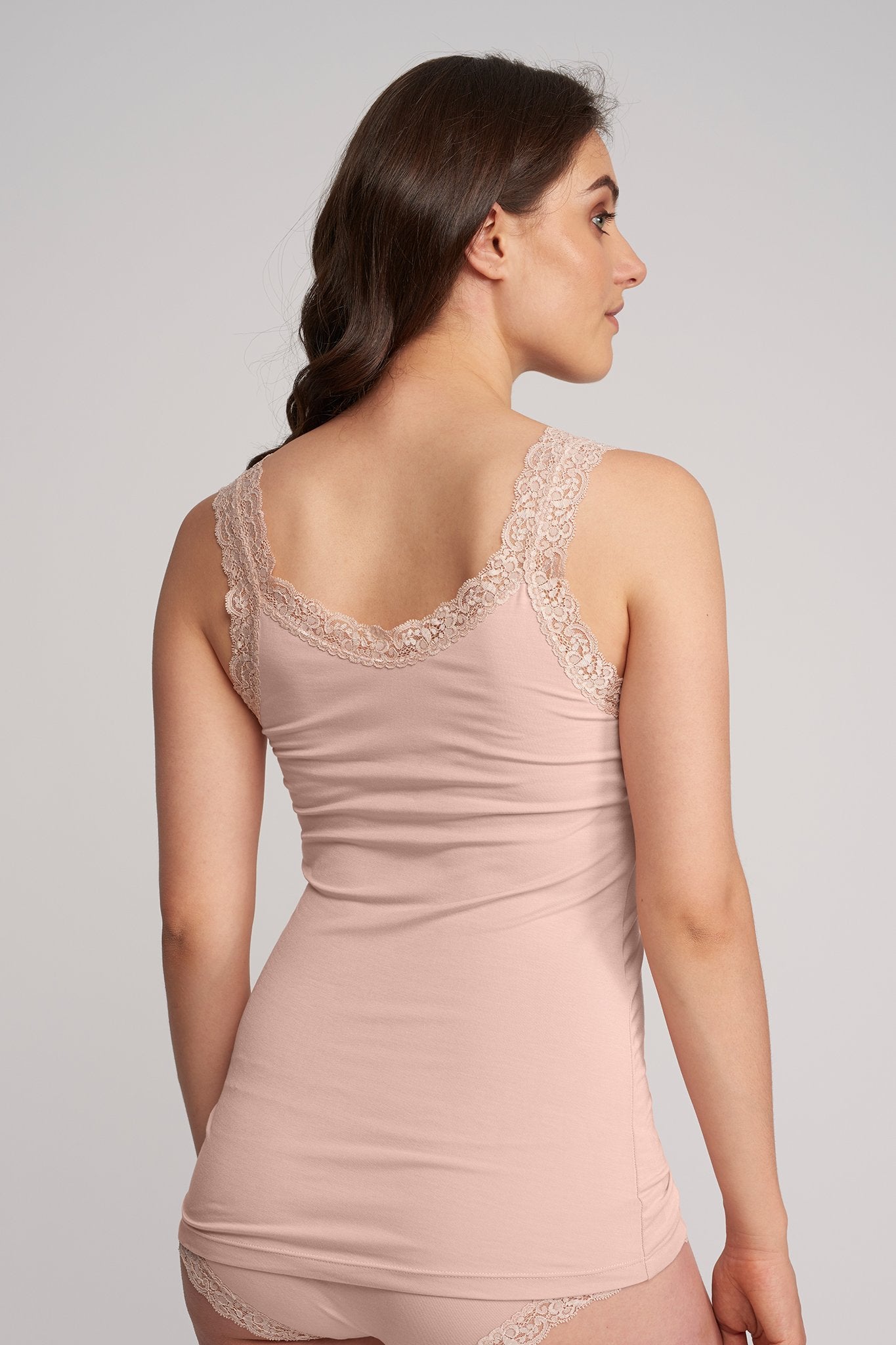 Fleur't Lace Strap Camisole XS