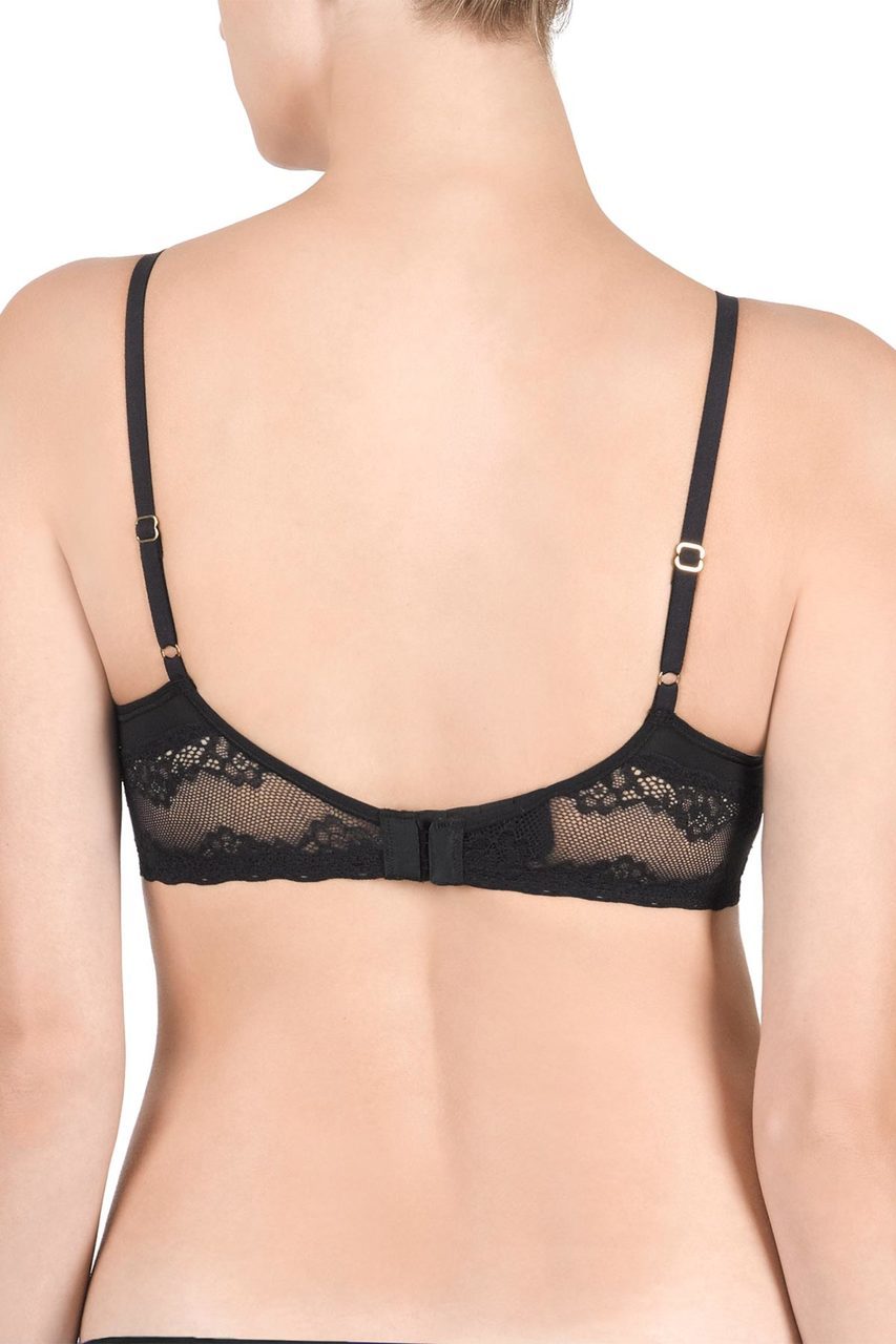 Natori Bliss Perfection Contour Underwire Bra - Black (3737266028609)