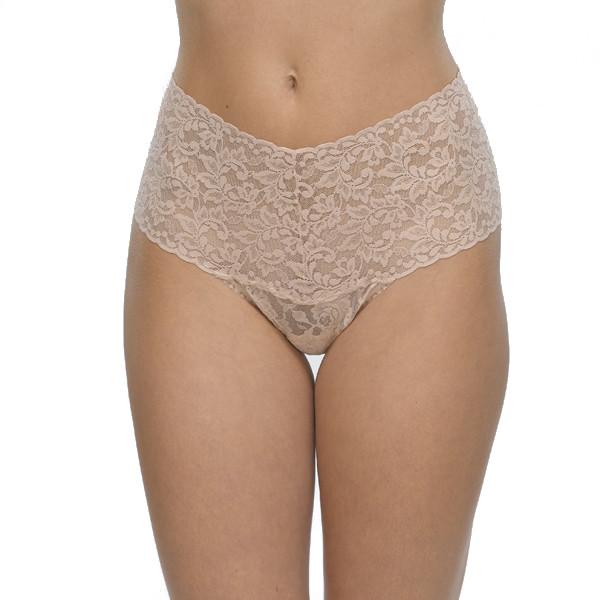 Hanky Panky Signature Lace Retro Thong Pink