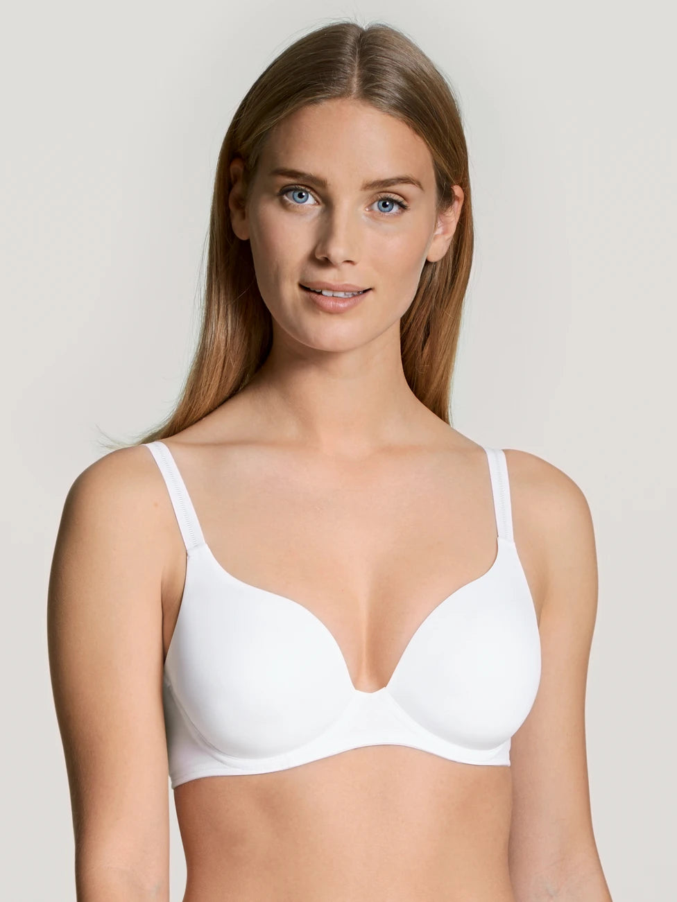Calida sustainable underwire bra with soft microfibers