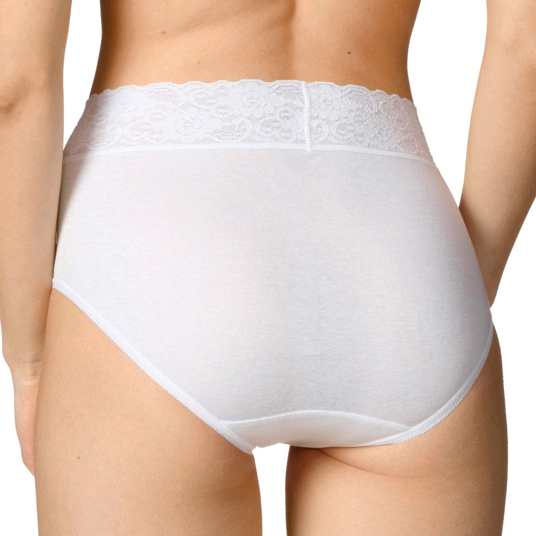Calida lace cotton brief for women