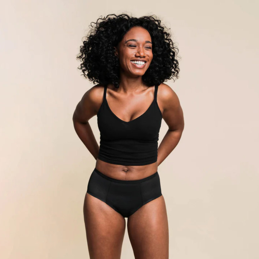 Black Super-Heavy leakproof Panty XS