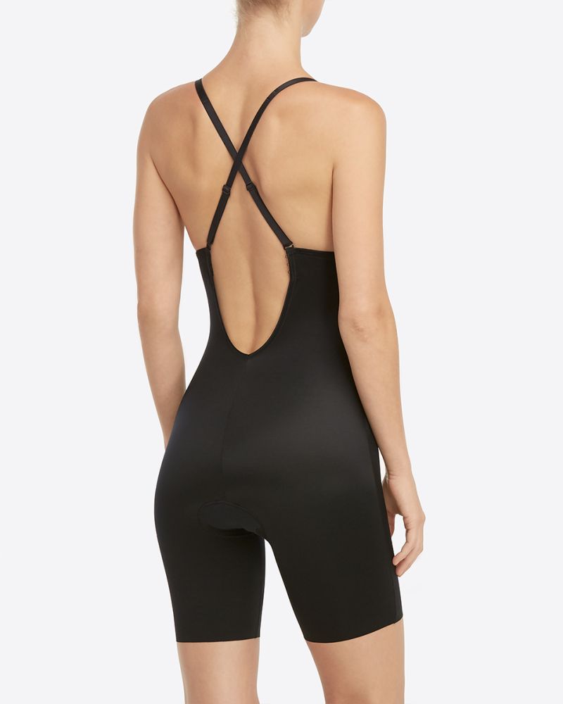Low-back design with removable back Bodysuit