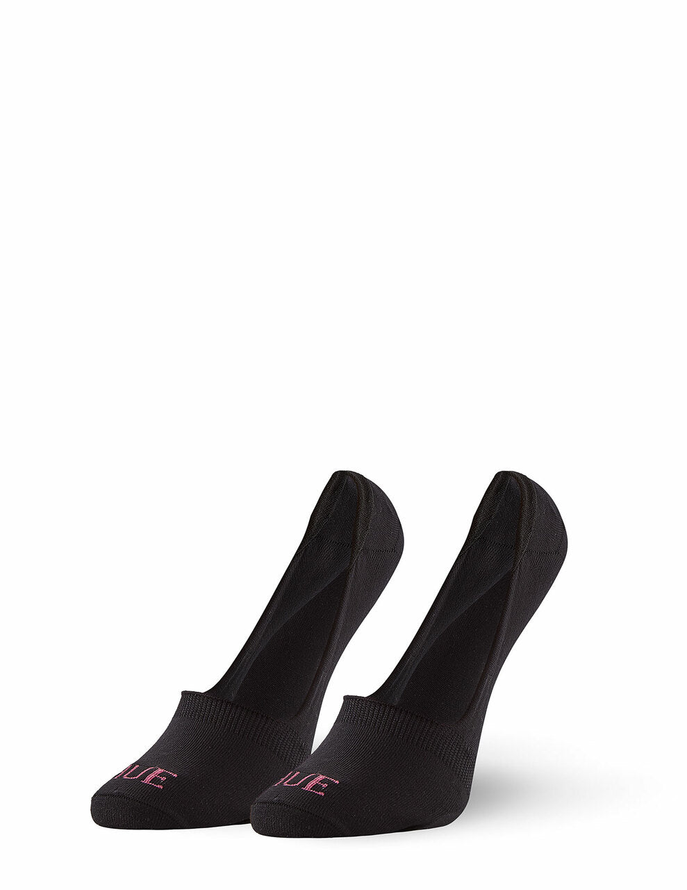 Hue Cushioned Sneaker Liner- 1 pair O/S Black (6564325589057)