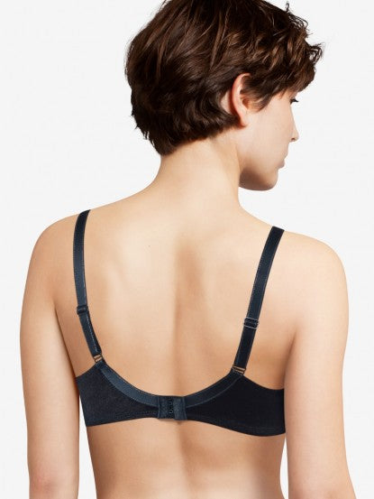 Chantelle Hedona Molded Underwire Bra - Black (551928889409)