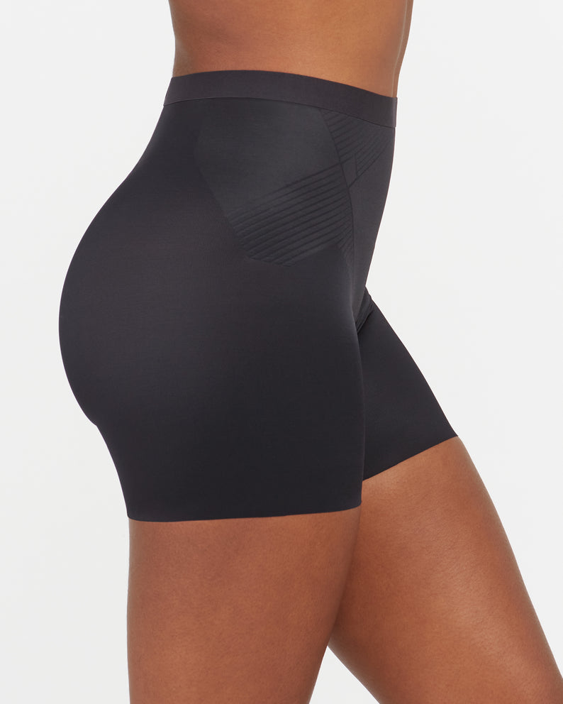 Stay-put waistband Spanx girlshort for all-day comfort
