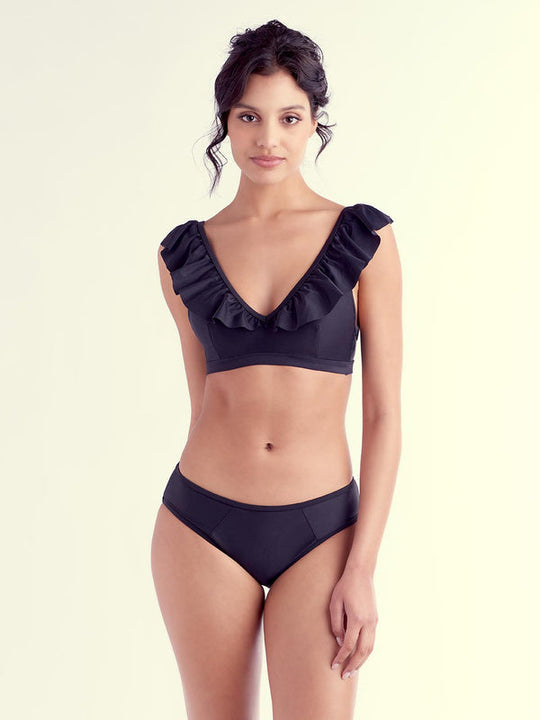 Petite demi-cup bra with underwire
