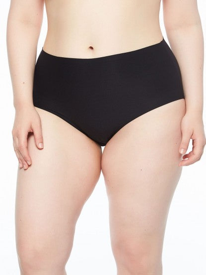 Chantelle Soft Stretch One Size Full Brief - Plus O/S Black 