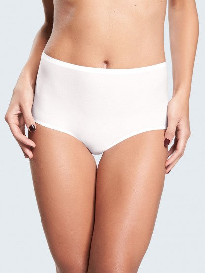 White Chantelle Seamless brief