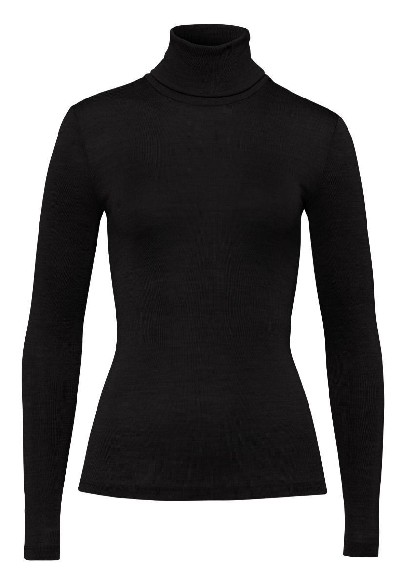 Hanro Woolen Silk Turtle Neck Shirt