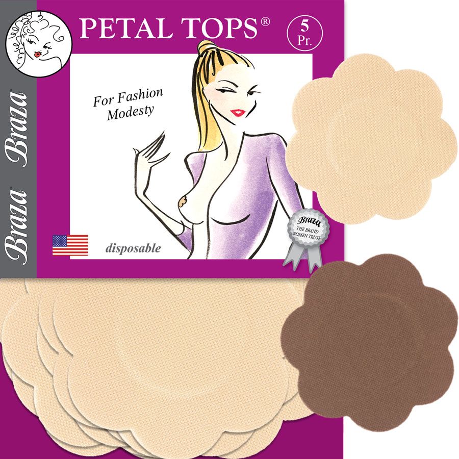 Braza Petal Tops - Disposable Nipple Covers